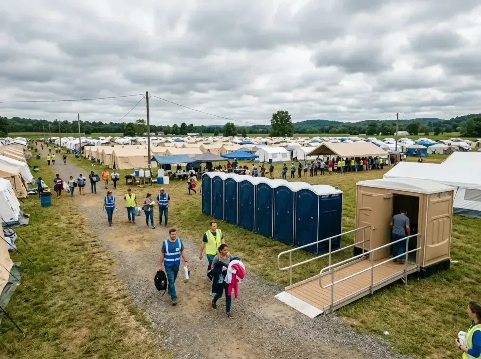 disaster-relief-camp-restrooms-010 — frequently asked questions, Dumpster & Portable Bathrooms Rental in Hoschton, GA